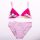 Minnie mouse girl's swimsuit - two-piece swimsuit - light pink - 98