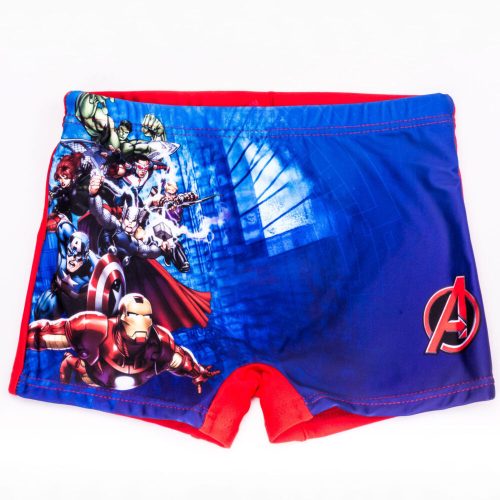 Avengers little boy swim bottoms - swim boxers - red - 104
