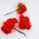 BIG PACKAGE! 2 cm red foam rose (12x12pcs)