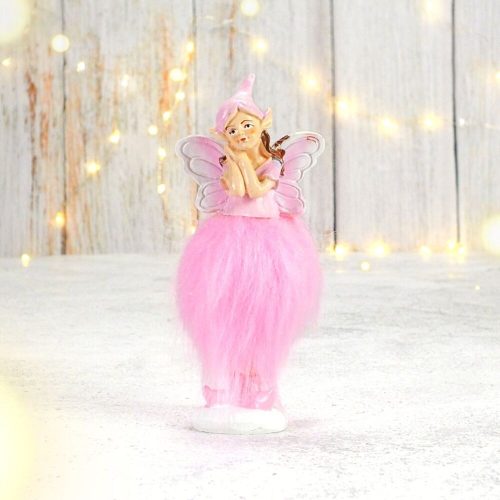 Fairy in pink dress 13cm
