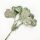 Sparkling ginkgo leaf pick greenish silver