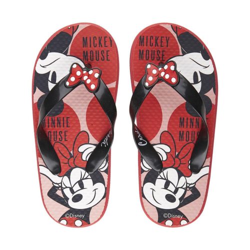 Disney Minnie Mouse Children's Flip-Flop Slippers_28-29