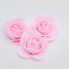 Róża piankowa w kolorze baby pink lub sedrečnicy 3 cm