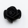 Trandafir negru din spuma de 3 cm
