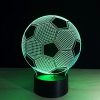 3D LED Soccer Ball lamp with remote control