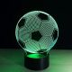 3D-LED-Fußballlampe mit Fernbedienung