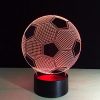 Lampă 3D LED pentru minge de fotbal cu remote control
