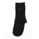 Children's cotton ankle socks - 23-26 - black - Evidence