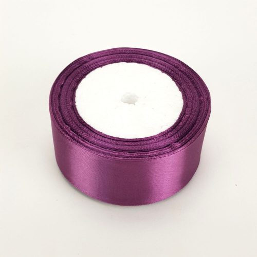 Satin ribbon bishop purple 4cm*22m