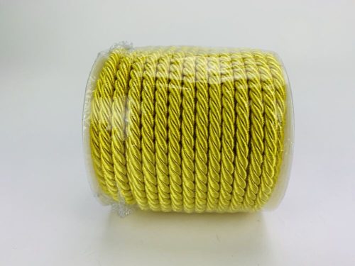 Skręcony sznur żółty