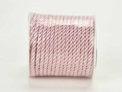 Twisted cord pastel pink