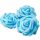 Trandafir de spuma blue light de 6 cm