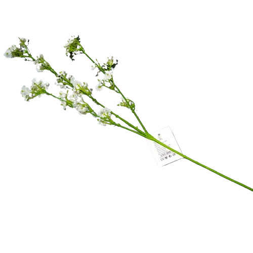 Biała mała gałązka kwiatowa o średnicy 62 cm
