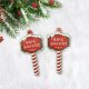 Printed wooden sign - Christmas stop signs 2 pcs