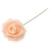 7 cm brzoskwinia z piankową łodygą róży
