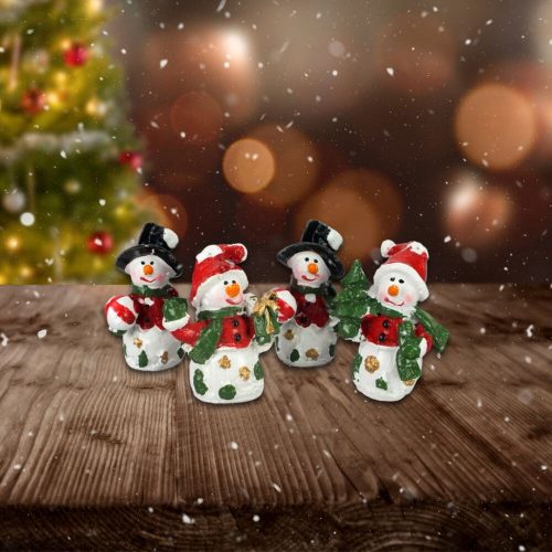 Snowman 4 pcs/pack