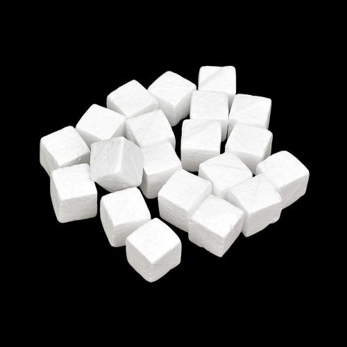 Polystyrene cube 2cm 20pcs/pack