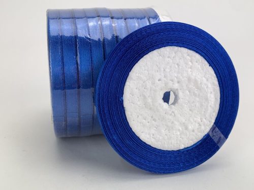 Royal blue satin ribbon 6mm 10 rolls - SMART PRICE!
