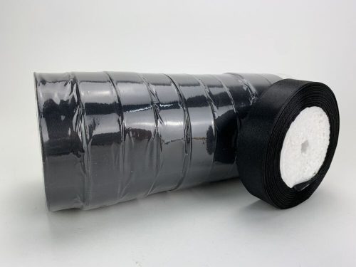 Black satin ribbon 2cm 10 rolls - SMART PRICE!