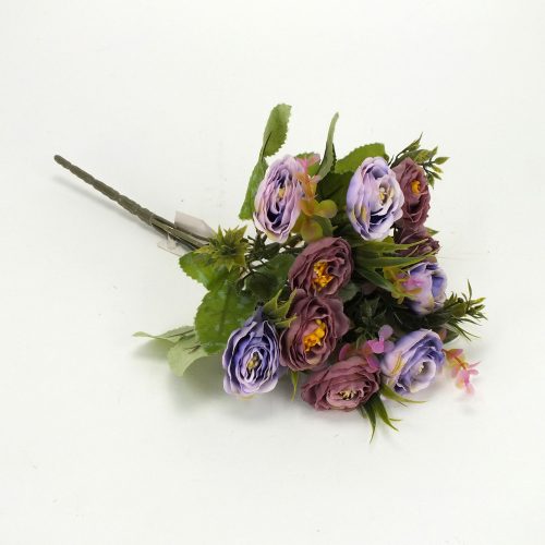 Potargany bukiet begonii w kolorze fioletowym