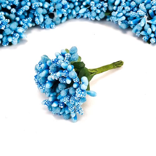 Berry mini bouquet light blue