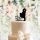 Topper cake de nunta negru