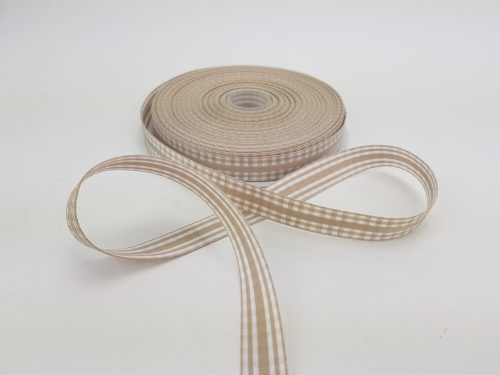 Double-sided tape 1.5 cm beige