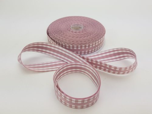 Double-sided tape 2.5 cm old pink
