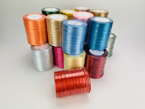 Satin ribbon 10 rolls - SMART PRICE! - In several colors