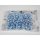 Polystyrene star small glitter wash - COUNTRY BLUE