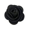 8–10 cm große, schwarze, gekräuselt Rose