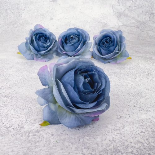 Rose head - tabby blue 4pcs/cs