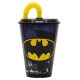 Batman műanyag szívószálas pohár - 430 ml