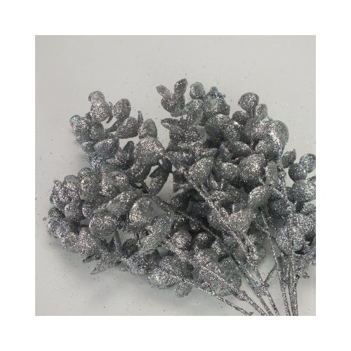 Sparkling eucalyptus bouquet silver