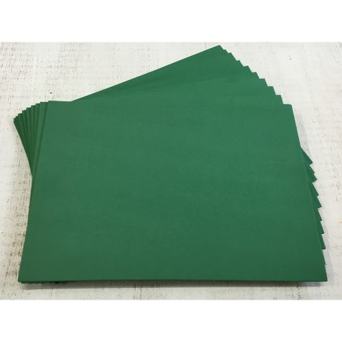 Decorative rubber 2mm thick 10 sheets/pack dark green