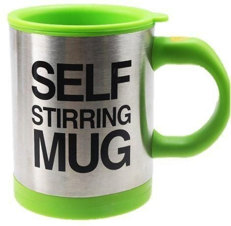 Mug, self-stirring mug, coffee mug Green