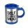 Mug, self-stirring mug, coffee mug Blue