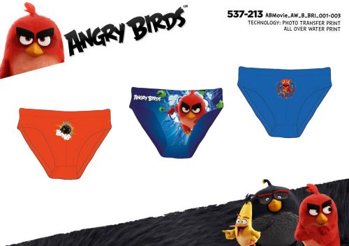 Angry Birds boy underwear - 3-piece cotton underwear - 134-140