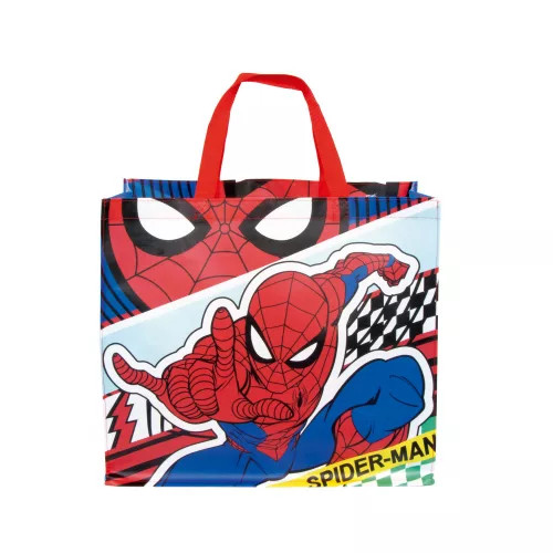 Spiderman Race bevásárlótáska 45 cm