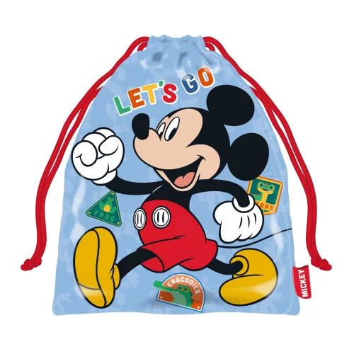 Disney Mickey Let's Go snack bag 26.5 cm
