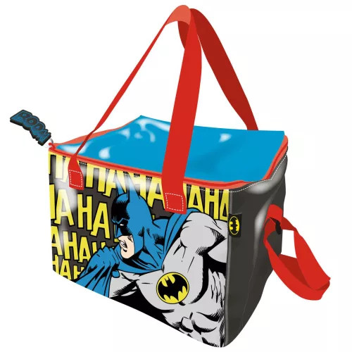 Termiczna torba na przekąski Batman Comic, izolowana torba termoizolacyjna o średnicy 22,5 cm