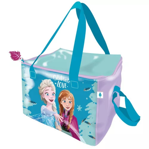 Disney Frozen Celebrate Torba termoizolacyjna na przekąski, torba termoizolacyjna 22,5 cm