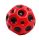 Space ball, magasra pattanó labda, 10 cm, piros