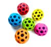 Space ball, high bouncing ball, 10 cm, red