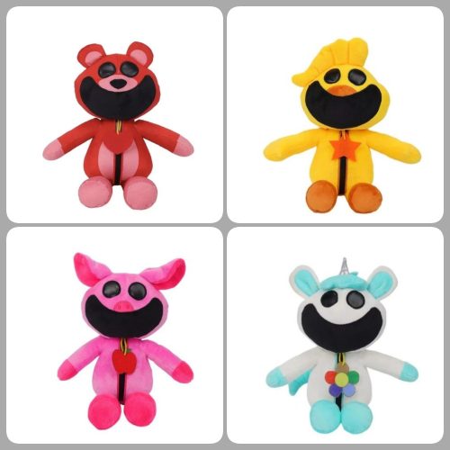  Poppy playtime 3, smiling critters, 4 plushes
