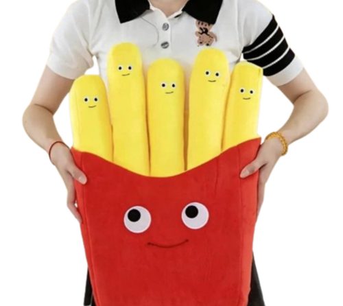 Plush fries, with removable pieces, 50 cm