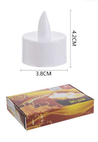 Led mécses, ledd mécses gyertya, 24db