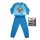 Long thin cotton children's pajamas - Avengers - with Iron Man pattern - Jersey - medium blue - 98