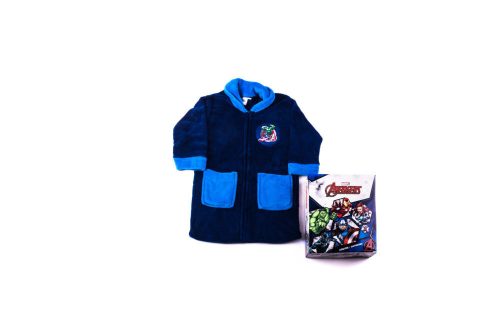 Children's robe - coral - Avengers - 122 - dark blue