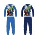 Dziecięca pijama z bałyszego dżerseju Avengers - średni błękit - 128